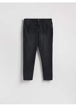 Reserved - Jeansy carrot slim z efektem sprania - czarny ze sklepu Reserved w kategorii Jeansy męskie - zdjęcie 188676051