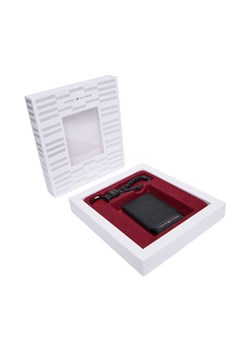 Zestaw prezentowy Tommy Hilfiger Th Saffiano Metal AM0AM13127 Czarny ze sklepu eobuwie.pl w kategorii Breloki - zdjęcie 188676142