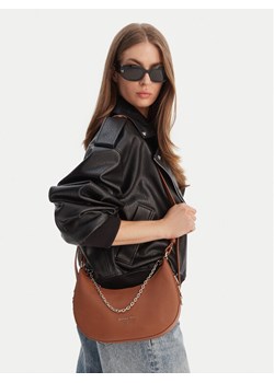 Torebka Patrizia Pepe 8B0310/L001-B111 Brązowy ze sklepu eobuwie.pl w kategorii Torebki damskie - zdjęcie 188676221