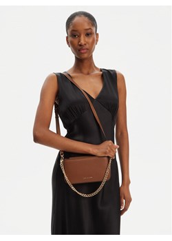 Torebka MICHAEL Michael Kors 32S5GYTU1L Brązowy ze sklepu eobuwie.pl w kategorii Listonoszki - zdjęcie 188676260