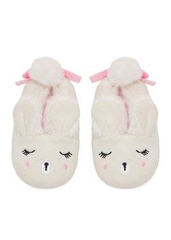 Nelli Blu Kapcie AGK22720 Biały ze sklepu MODIVO w kategorii Kapcie dziecięce - zdjęcie 188677191