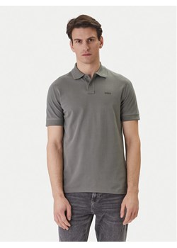 BOSS T-Shirt Tales 50508584 Szary Regular Fit ze sklepu MODIVO w kategorii T-shirty męskie - zdjęcie 188677254