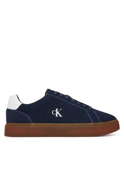 Calvin Klein Sneakersy Classic Cupsole Laceup Su YM0YM01434 Granatowy ze sklepu MODIVO w kategorii Buty sportowe męskie - zdjęcie 188677374