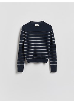 Reserved - Wełniany sweter z domieszką kaszmiru - wielobarwny ze sklepu Reserved w kategorii Swetry damskie - zdjęcie 188679182