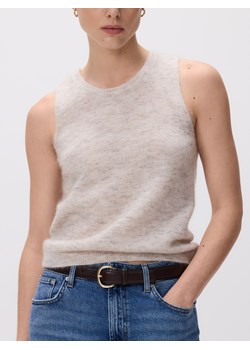 Reserved - Sweter z moherem i wełną - beżowy ze sklepu Reserved w kategorii Swetry damskie - zdjęcie 188679232