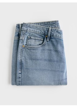 Reserved - Jeansy carrot slim z efektem sprania - niebieski ze sklepu Reserved w kategorii Jeansy męskie - zdjęcie 188679503