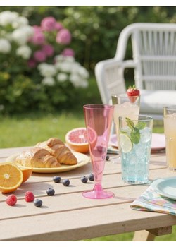 Sinsay - Kieliszki 8 pack - różowy ze sklepu Sinsay w kategorii Kieliszki - zdjęcie 188680143