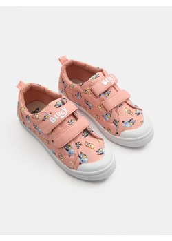 Sinsay - Trampki ze skórzaną wkładką z certyfikatem "ZDROWA STOPA" Bluey - pomarańczowy ze sklepu Sinsay w kategorii Trampki dziecięce - zdjęcie 188680162