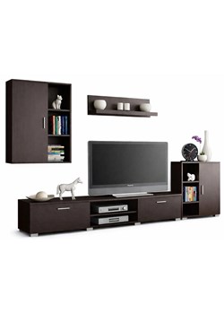 Zestaw mebli do salonu pod tv W2-H20 ze sklepu Edinos.pl w kategorii Szafki RTV - zdjęcie 188680290