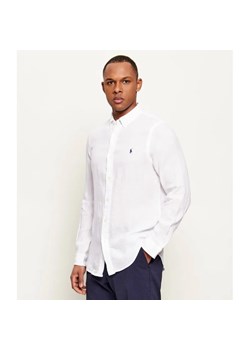 POLO RALPH LAUREN Lniana koszula | Slim Fit ze sklepu Gomez Fashion Store w kategorii Koszule męskie - zdjęcie 188680992
