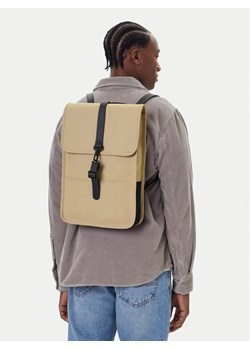 Rains Plecak Backpack Mini W3 13020 Beżowy ze sklepu MODIVO w kategorii Plecaki - zdjęcie 188681113
