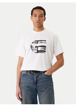 G-Star Raw T-Shirt G Icon Graphic D28823-E385 Biały Regular Fit ze sklepu MODIVO w kategorii T-shirty męskie - zdjęcie 188681153