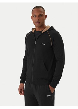 BOSS Bluza Mix&Match 50515313 Czarny Regular Fit ze sklepu MODIVO w kategorii Bluzy męskie - zdjęcie 188681191
