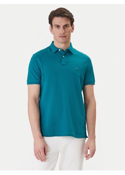 Tommy Hilfiger Polo 1985 MW0MW17770 Zielony Regular Fit ze sklepu MODIVO w kategorii T-shirty męskie - zdjęcie 188681211