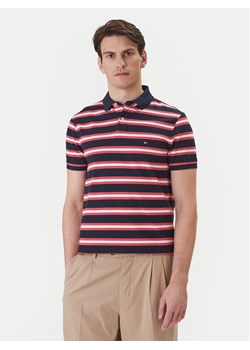 Tommy Hilfiger Polo 1985 MW0MW17770 Granatowy Regular Fit ze sklepu MODIVO w kategorii T-shirty męskie - zdjęcie 188681231