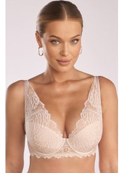 Kinga PU-1103 Luna beżowy biustonosz push-up ze sklepu intimiti.pl w kategorii Biustonosze - zdjęcie 188681983