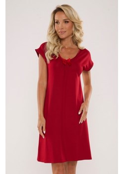 De Lafense Visa 870 koszulka damska bordowa ze sklepu intimiti.pl w kategorii Koszule nocne - zdjęcie 188684684