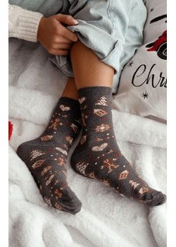 Milena 1283-038 Pierniki Świąteczne skarpety damskie ze sklepu intimiti.pl w kategorii Skarpetki damskie - zdjęcie 188684812