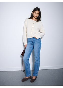 Mohito - Jeansy straight - niebieski ze sklepu Mohito w kategorii Jeansy damskie - zdjęcie 188685263