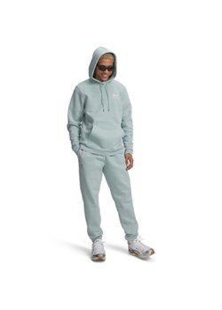 Męskie spodnie dresowe Under Armour UA Essential Fleece Jogger - zielone ze sklepu Sportstylestory.com w kategorii Spodnie męskie - zdjęcie 188685800