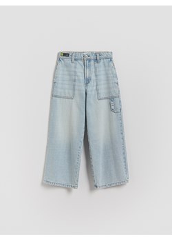 Reserved - Jeansy baggy - niebieski ze sklepu Reserved w kategorii Spodnie chłopięce - zdjęcie 188686030