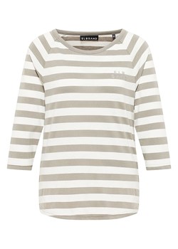 ELBSAND Koszulka "Celin" w kolorze beżowo-białym ze sklepu Limango Polska w kategorii Bluzki damskie - zdjęcie 188686532