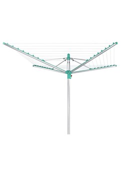 Leifheit Suszarka "Linomatic 500 Easy" w kolorze turkusowym na pranie - dł. 203 cm ze sklepu Limango Polska w kategorii Akcesoria łazienkowe - zdjęcie 188686551