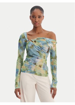 Bardot Bluzka Marisol 60306TB Zielony Slim Fit ze sklepu MODIVO w kategorii Bluzki damskie - zdjęcie 188686573