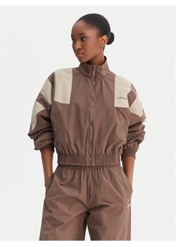 adidas Bluza Blocked Washed KD8787 Brązowy Oversize ze sklepu MODIVO w kategorii Bluzy damskie - zdjęcie 188686641