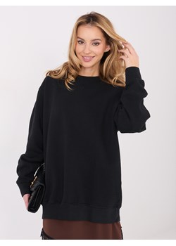 Bawełniana damska bluza basic Goodlookin czarna (A1047) ze sklepu goodlookin.pl w kategorii Bluzy damskie - zdjęcie 188687063