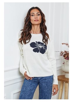 So Cachemire Sweter "Lambi" w kolorze kremowym ze sklepu Limango Polska w kategorii Swetry damskie - zdjęcie 188688063