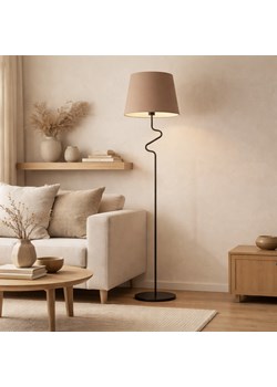 Beżowa lampa podłogowa w stylu japandi FOGO ze sklepu Lysne w kategorii Lampy podłogowe - zdjęcie 188689132