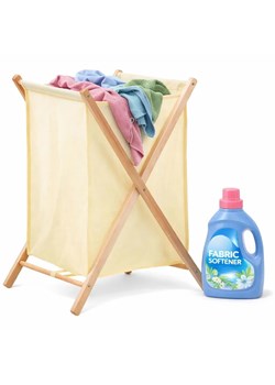 Składany kosz na pranie W4-B97 ze sklepu Edinos.pl w kategorii Kosze na pranie - zdjęcie 188689292