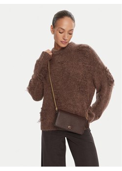 Torebka Coach CAO01 Brązowy ze sklepu eobuwie.pl w kategorii Kopertówki - zdjęcie 188689454