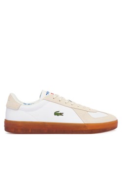 Sneakersy Lacoste Baseshot Pro 51SMA0077 Biały ze sklepu eobuwie.pl w kategorii Buty sportowe męskie - zdjęcie 188689491