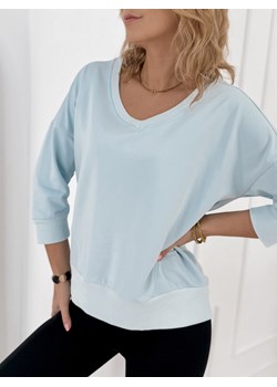 bluzka paradi błękitna one size ze sklepu UBRA w kategorii Bluzki damskie - zdjęcie 188690873