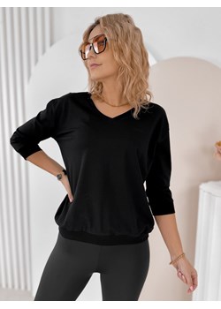 bluzka solena czarna one size ze sklepu UBRA w kategorii Bluzki damskie - zdjęcie 188691061