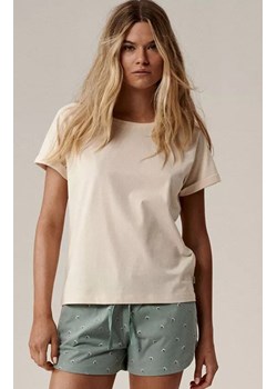 Atlantic piżama damska NLP-502E-ECRC_ZIEJ, Kolor ecru-zielony, Rozmiar XL, ATLANTIC ze sklepu Intymna w kategorii Piżamy damskie - zdjęcie 188691092