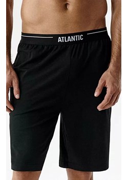 Atlantic szorty męskie do spania NMB-046-CZARNY, Kolor czarny, Rozmiar XL, ATLANTIC ze sklepu Intymna w kategorii Spodenki męskie - zdjęcie 188691100