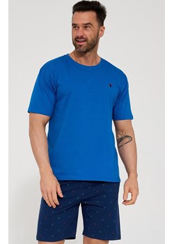 Krótka piżama męska Toucan 326/208, Kolor niebiesko-granatowy, Rozmiar 2XL, Cornette ze sklepu Intymna w kategorii Piżamy męskie - zdjęcie 188691184