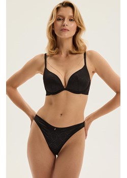 Esotiq biustonosz push-up z łańcuszkiem Charm 43982-99X, Kolor czarny, Rozmiar 65C, Esotiq ze sklepu Intymna w kategorii Biustonosze - zdjęcie 188691370