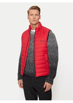 Hugo Kamizelka Bentino2221 50468742 Czerwony Slim Fit ze sklepu MODIVO w kategorii Kamizelki męskie - zdjęcie 188692241