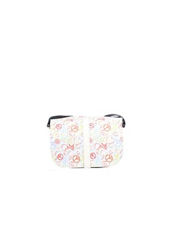 -beżowo czarna torebka damska skórzana na ramię  Emma ze sklepu Słoń Torbalski w kategorii Listonoszki - zdjęcie 188692641