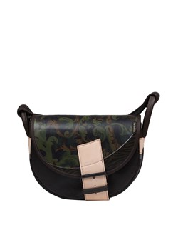 -brązowa  damska torebka listonoszka skórzana na ramię Freshman Mini ze sklepu Słoń Torbalski w kategorii Listonoszki - zdjęcie 188692660