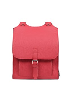 -malinowy plecak  plecak skórzany Bookpack ze sklepu Słoń Torbalski w kategorii Plecaki - zdjęcie 188692661