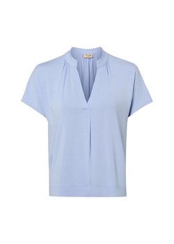 MOS MOSH Koszulka damska - MMShira Kobiety wiskoza jasnoniebieski jednolity ze sklepu vangraaf w kategorii Bluzki damskie - zdjęcie 188692803