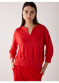 More & More Bluza damska Kobiety czerwony jednolity ze sklepu vangraaf w kategorii Bluzy damskie - zdjęcie 188692851