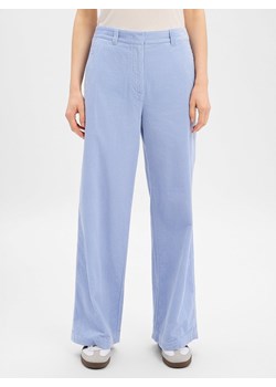 Marc O'Polo Damskie spodnie sztruksowe Kobiety Bawełna (100%) jasnoniebieski jednolity ze sklepu vangraaf w kategorii Spodnie damskie - zdjęcie 188692860