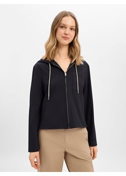 Marc O'Polo Bluza damska Kobiety Sztuczne włókno czarny jednolity ze sklepu vangraaf w kategorii Kurtki damskie - zdjęcie 188692861