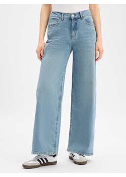 Opus Dżinsy - Miva Retro Kobiety Bawełna light stone jednolity ze sklepu vangraaf w kategorii Jeansy damskie - zdjęcie 188692883